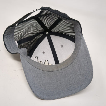 Aaron Watson Snapback Mesh Back Trucker Hat Gray One Size Richardson