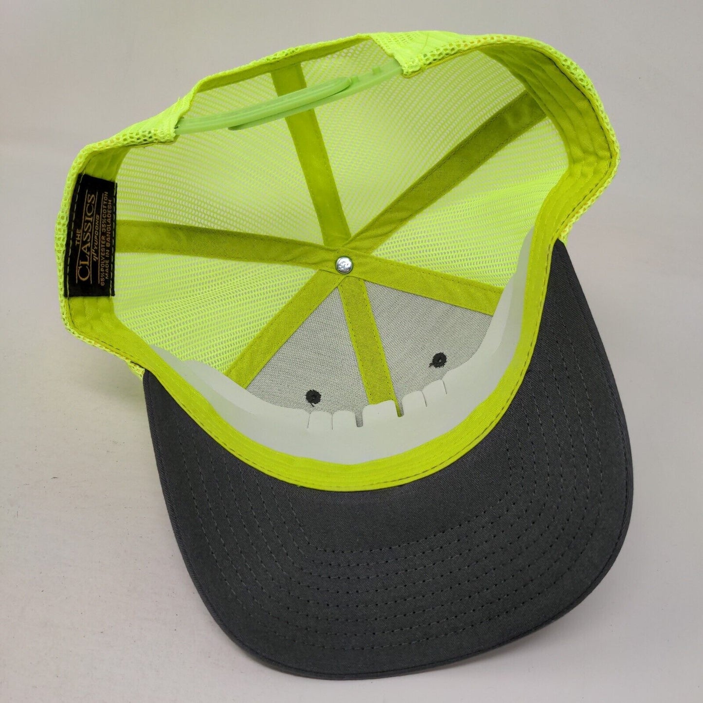 Yupoong Snapback Trucker Hat Multicolor One Size Breathable Mesh Back Blank