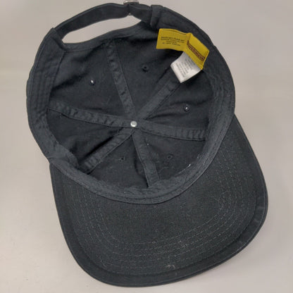 Bob's Burgers Slideback Hat Black One Size Embroidered Adjustable