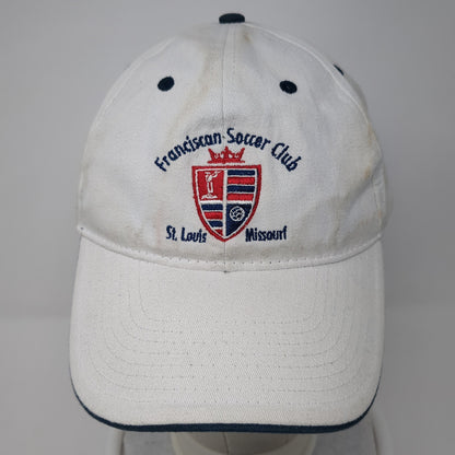 Franciscan Soccer Club St. Louis Missouri Baseball Cap White One Size Hit Wear