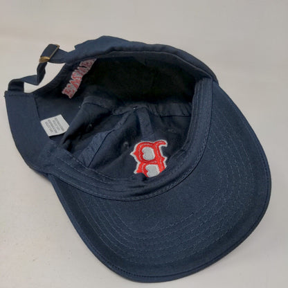 Unbranded Men's Slideback Hat Blue Embroidered Boston Red Sox FW Webb Logo