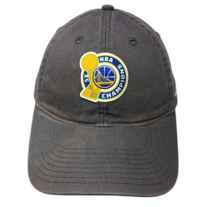 Adidas Golden State Warriors NBA 2017 Champions 5X Gray One Size Cap Hat Strap