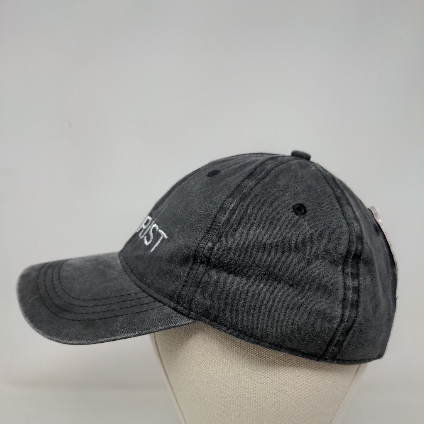 Futurist Slideback Hat OS Gray Embroidered W/Tags Authentic American Heritage