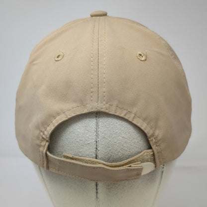 STB Select Baseball Cap Beige One Size Mexico Eagle Flag Strapback Polyester Hat
