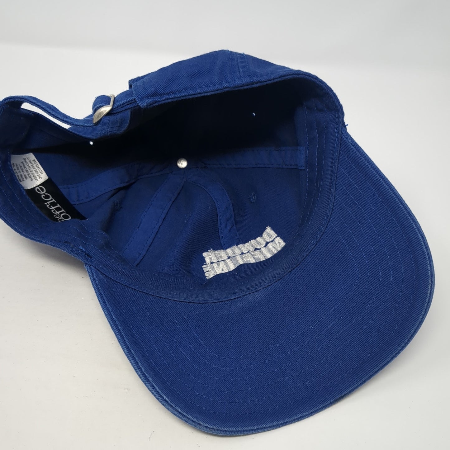 Dunder Mifflin Paper Company Slideback Hat Blue One Size The Office