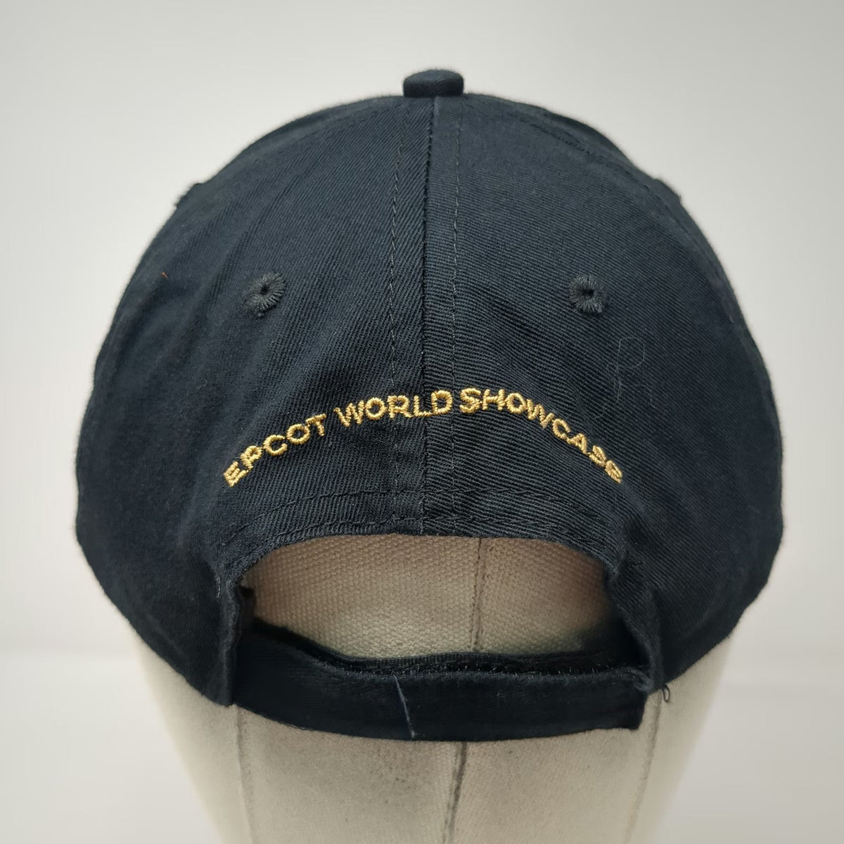 Disney Epcot World Showcase Norway Viking Black Baseball Cap One Size Cotton Hat