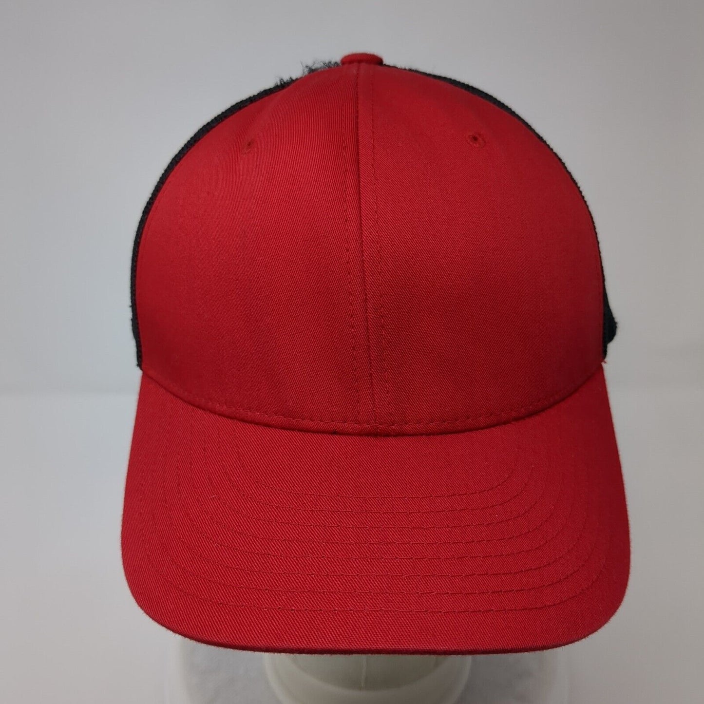 Richardson 112 Snapback Mesh Back Trucker Hat Red OSFA Colorblock