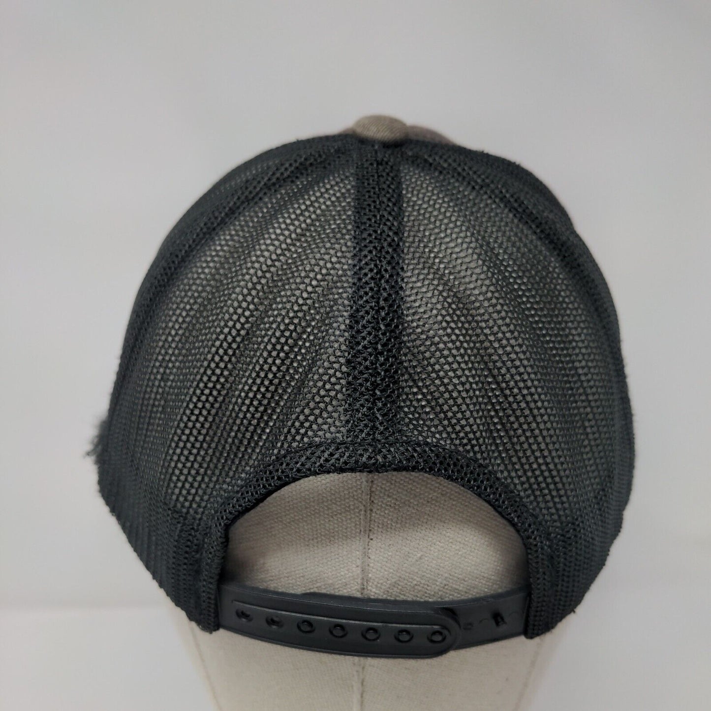 Haida Gwaii Est. 91 Snapback Trucker Hat Gray OS Adjustable Mesh Back Tristar