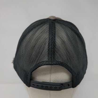 Haida Gwaii Est. 91 Snapback Trucker Hat Gray OS Adjustable Mesh Back Tristar