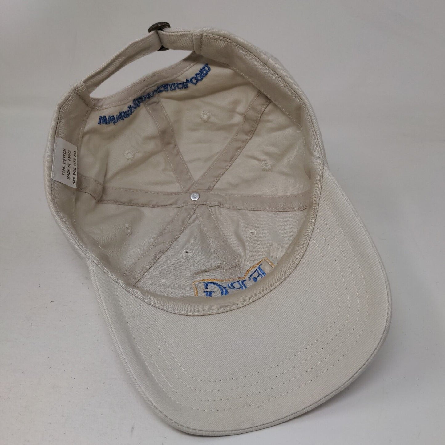 EPH Insurance & Ideas Slideback Hat Tan OSFA Embroidered Adjustable