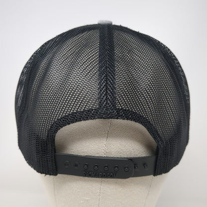 Richardson Trucker Hat Gray Black One Size BuckSwag Outdoors Mountain Snapback