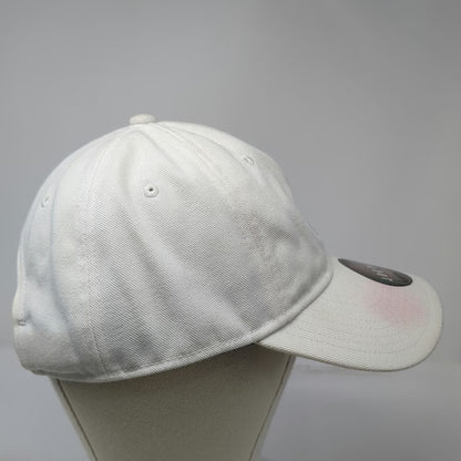 Jordan Baseball Cap White One Size Tonal Jumpman Logo Slideback Adjustable Hat