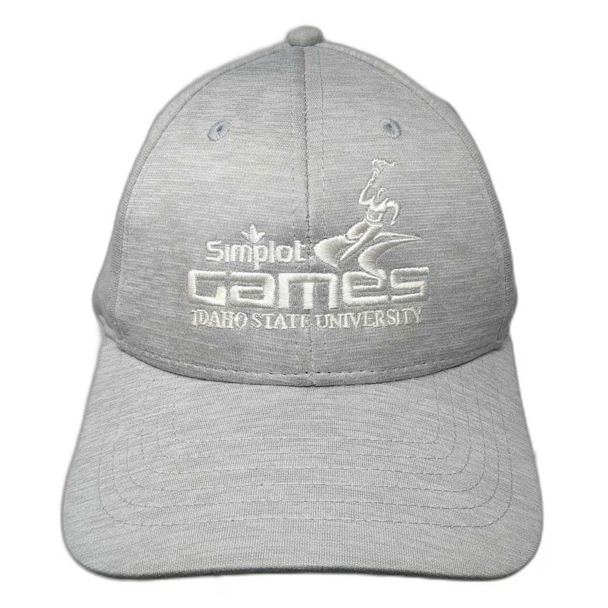 Sportsman Baseball Cap Gray One Size Simplot Games Idaho State University Hat