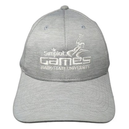 Sportsman Baseball Cap Gray One Size Simplot Games Idaho State University Hat