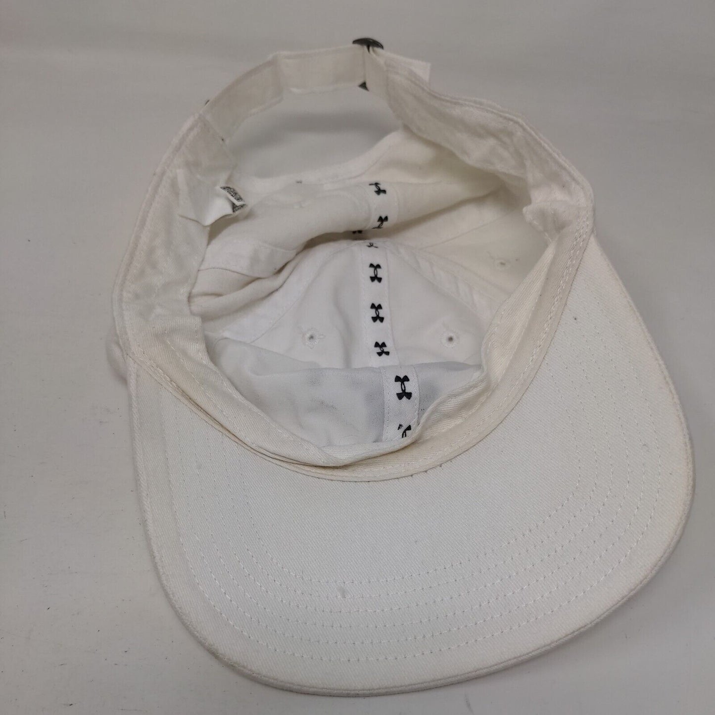 USA Under Armour Slideback Hat White OSFA Embroidered Adjustable