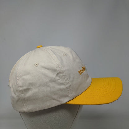 Make Moves Bumble Snapback Hat One Size Tan Embroidered 6 Panel