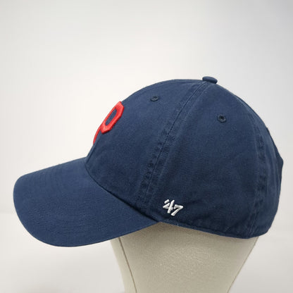'47 Baseball Cap Blue One Size Adjustable Slideback Embroidered Letter P Hat