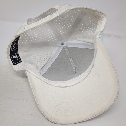 Zapped Blackhawk Trucker Hat Beige One Size Perforated Mesh Rope Jomar Travel