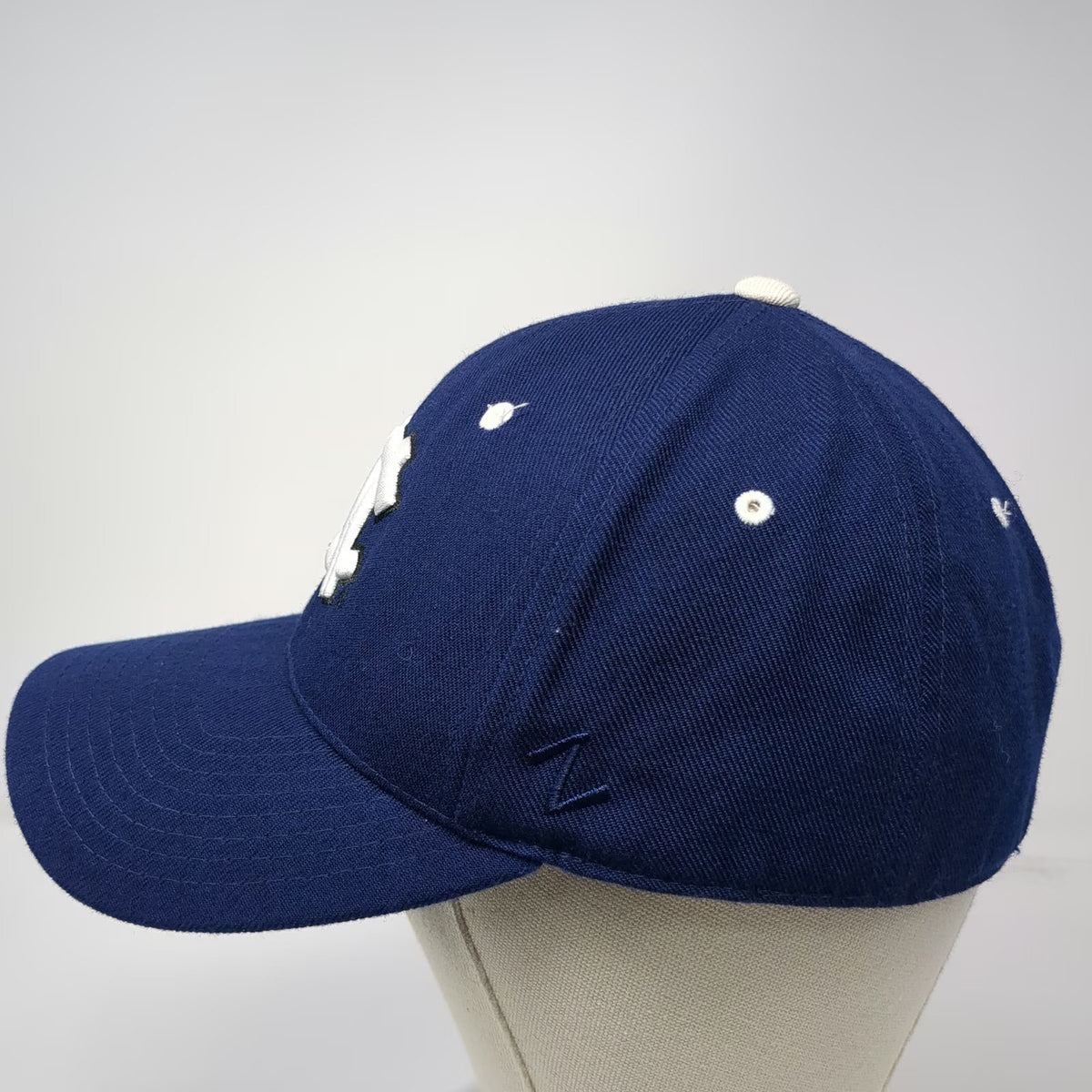 Zephyr North Carolina Tar Heels NCAA Baseball Cap Blue 7 3/8 Fitted Wool Hat