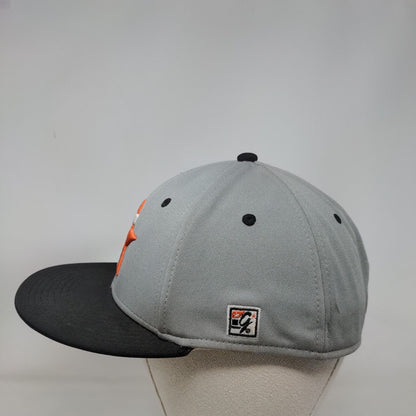 The Game Pro Fitted Hat Gray Small Embroidered I Star 5th Anniversary Logo