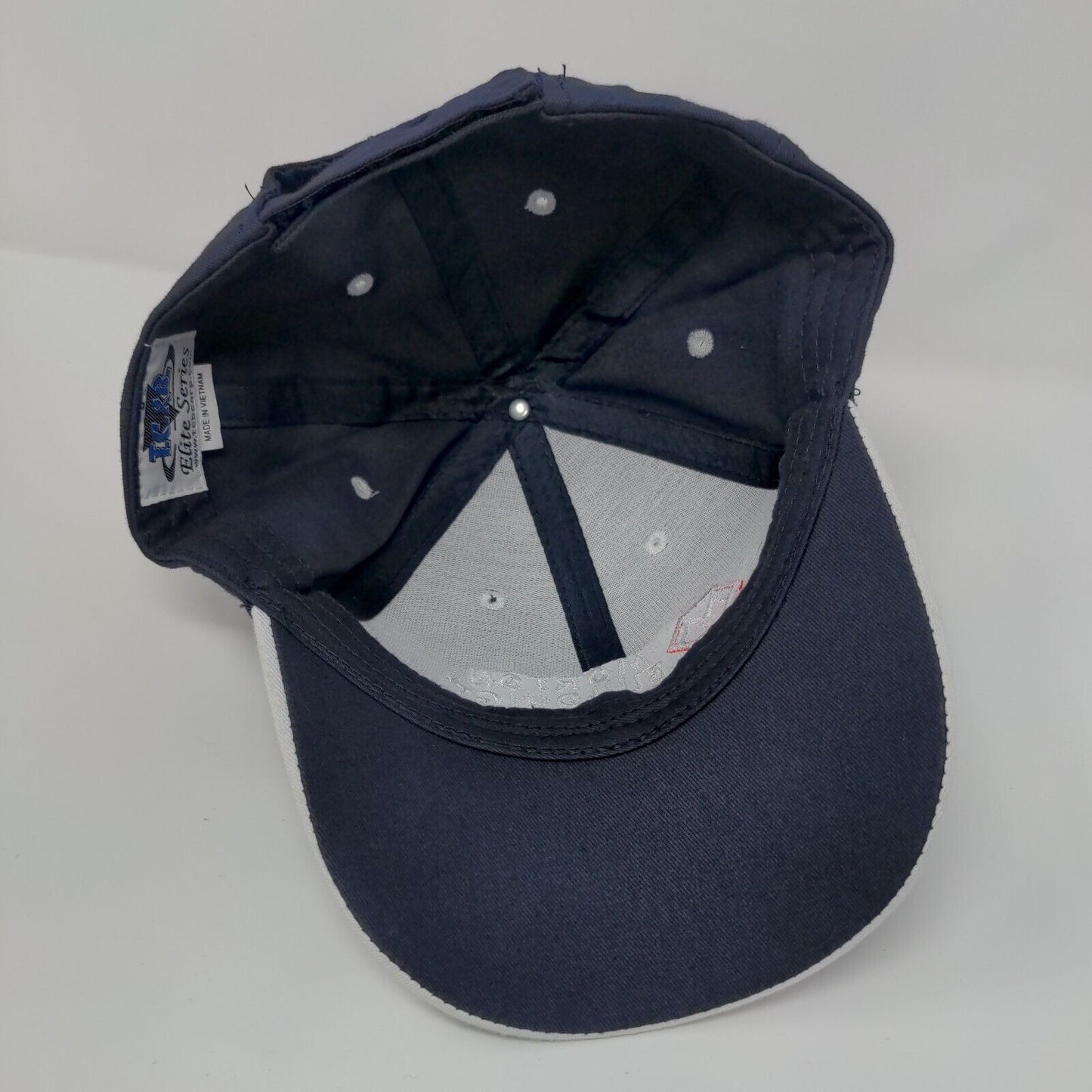 Morton Buildings Strapback Hat Blue OSFA Adjustable Embroidered TCB Elite Series