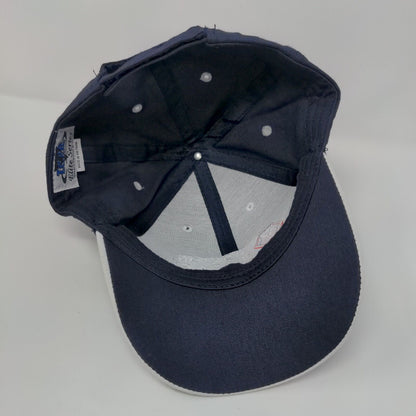 Morton Buildings Strapback Hat Blue OSFA Adjustable Embroidered TCB Elite Series
