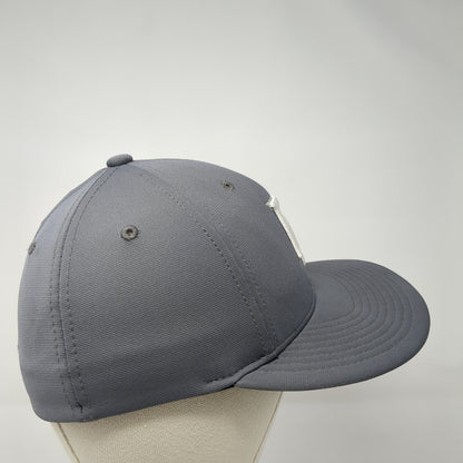 DC Fitted Hat Gray XS-S Flexfit Embroidered 6 Panel PTS20 Pulse Richardson