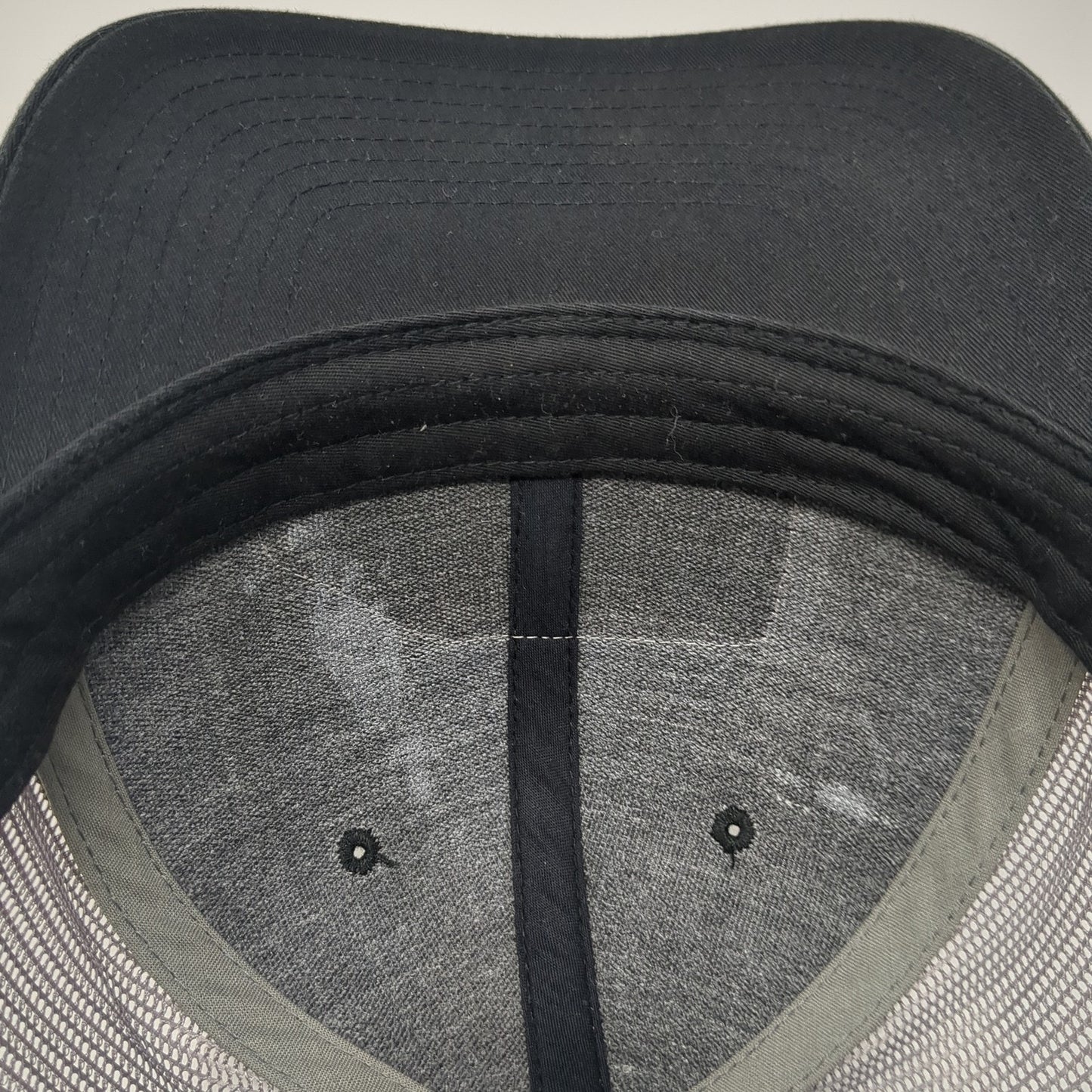 Van Do It Snapback Trucker Hat Black One Size Adjustable Mesh Back Richardson