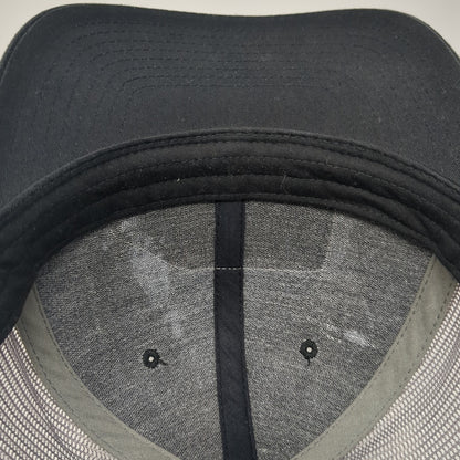 Van Do It Snapback Trucker Hat Black One Size Adjustable Mesh Back Richardson