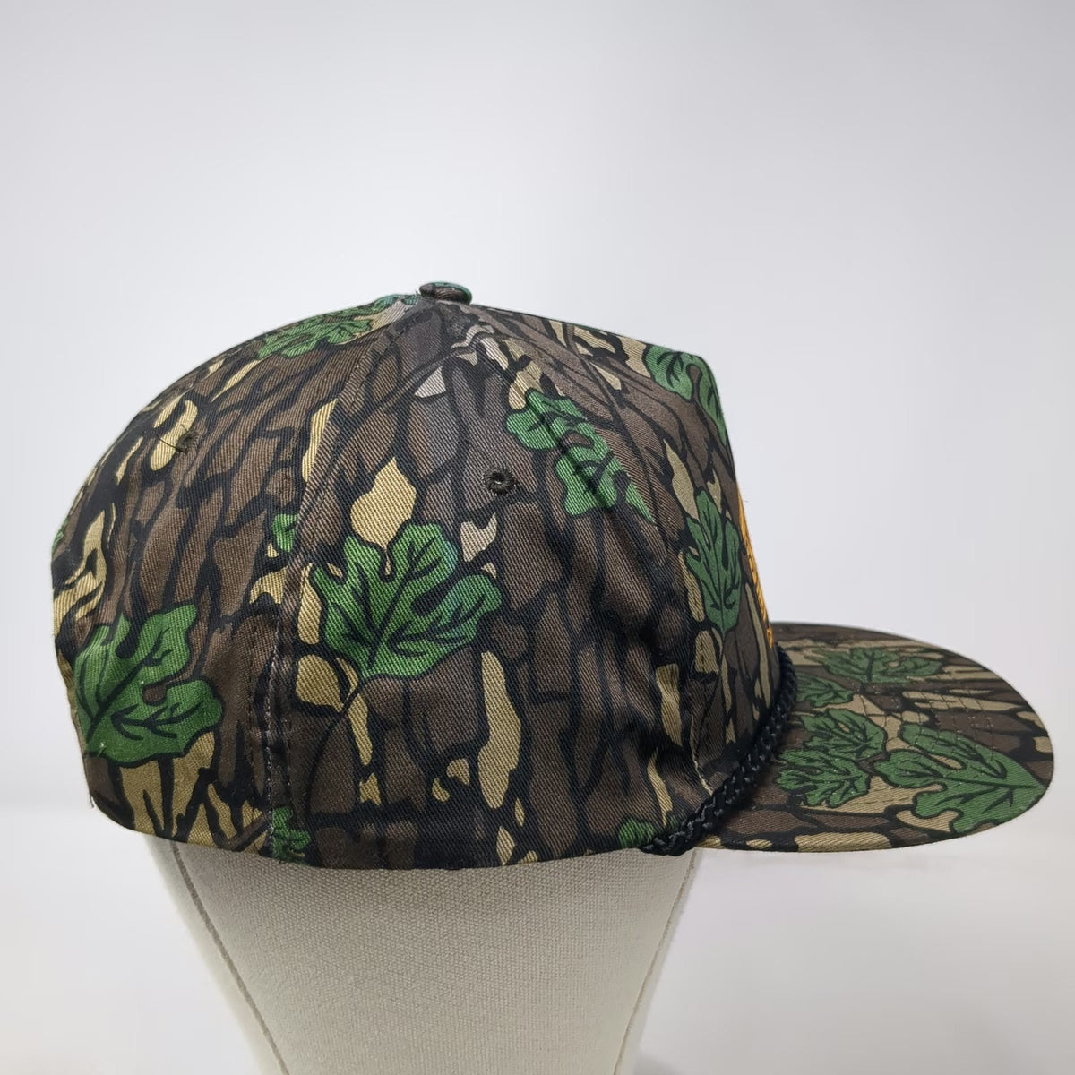 Cobra Caps 5 Panel Brown Camo Engineered Lumber Georgia-Pacific Hat One Size