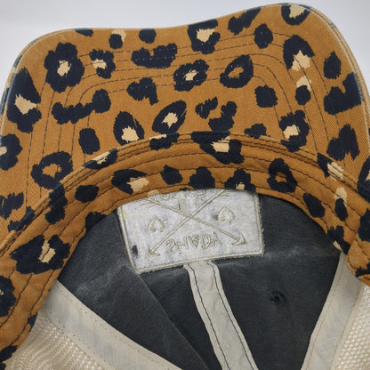 Shady Beach Trucker Hat Multicolor OS Adjustable Mesh Back Leopard Infinity