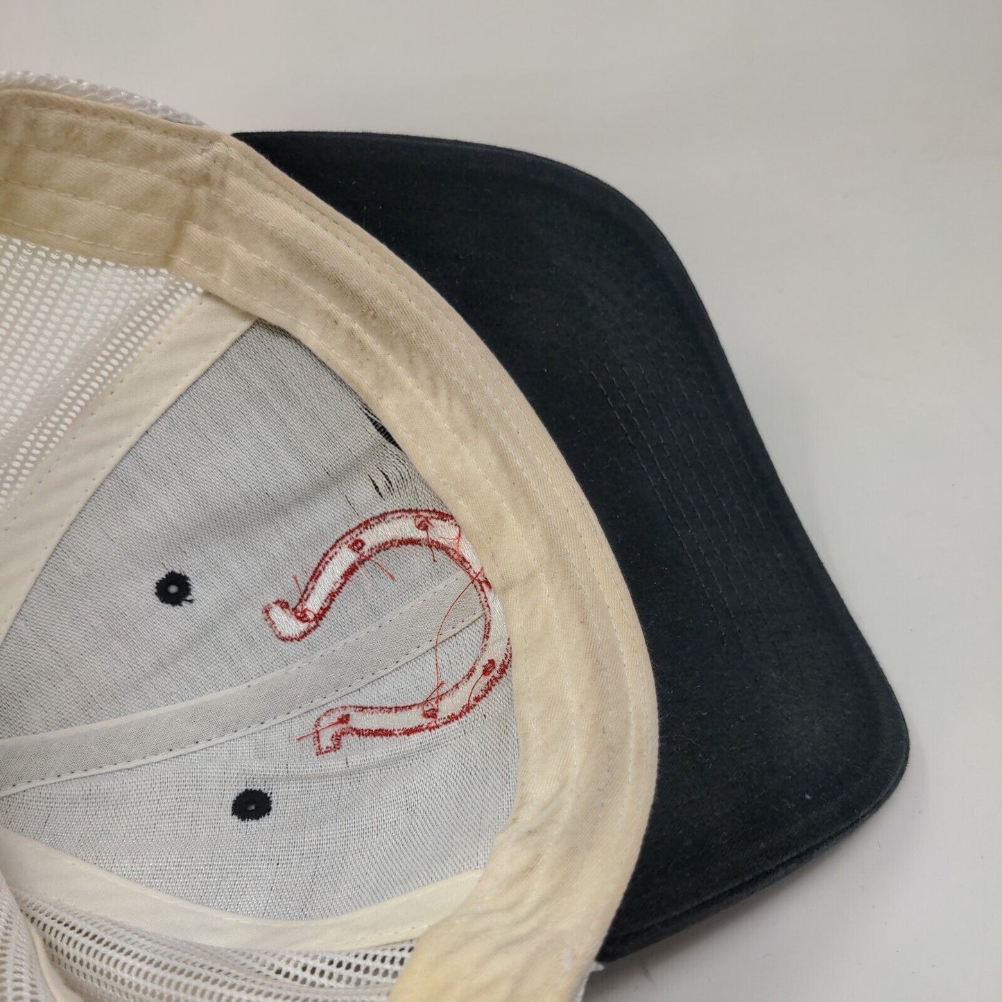 Richardson 112 Snapback Mesh Back Hat Black Indianapolis Colts NFL Logo