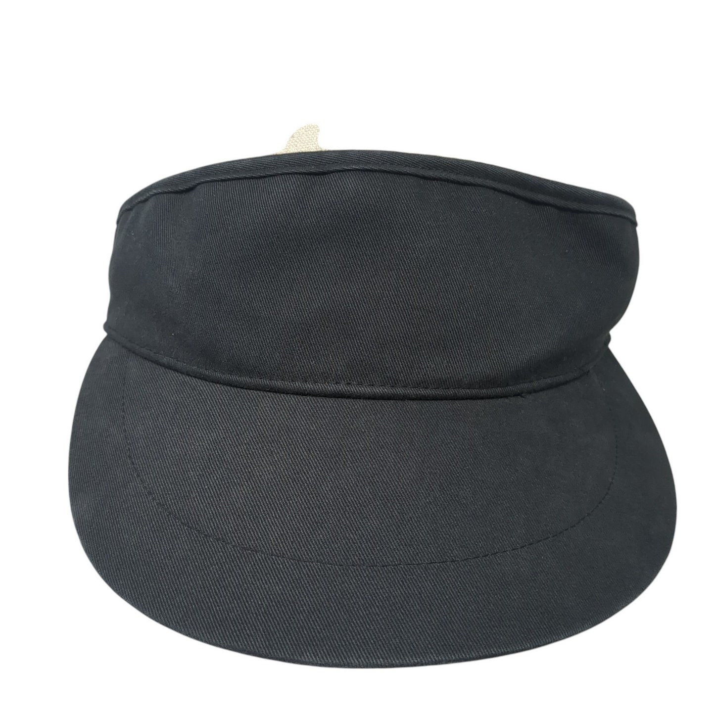 Adidas Slideback Visor Hat Black One Size Adjustable Solid Outdoor