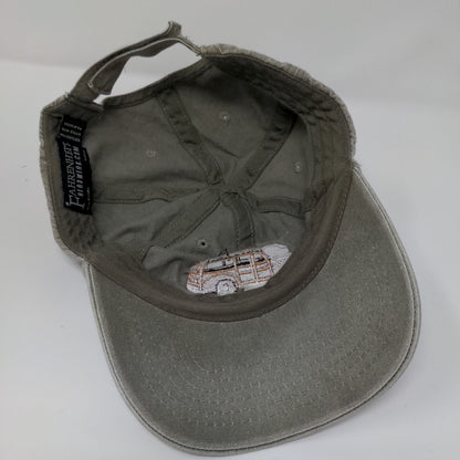 Santa Barbara CA Car Strapback Hat Tan One Size Embroidered Fahrenheit