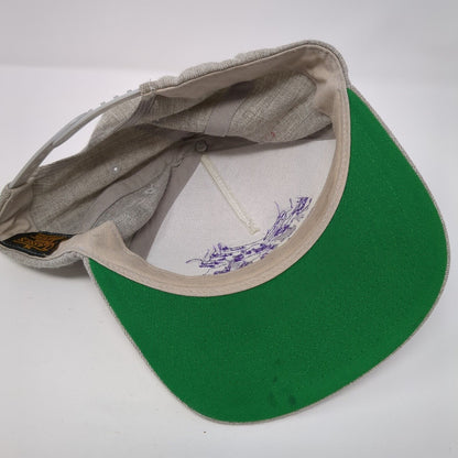 Fitzgerald's Bicycles Snapback Hat Gray One Size Embroidered Yupoong