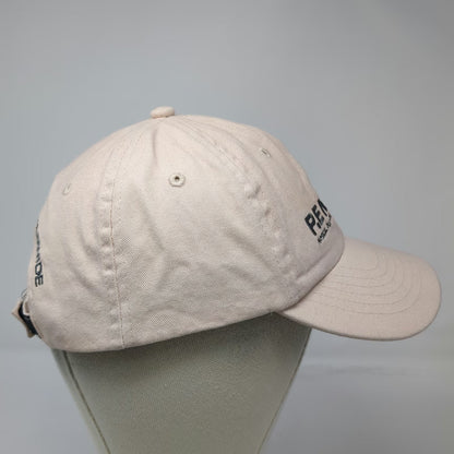 P.E Nation Baseball Cap Beige One Size Embroidered Logo Strapback Worldwide Hat