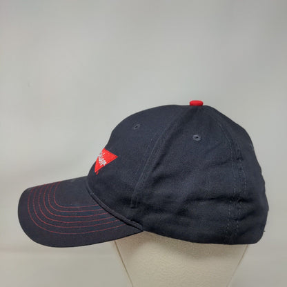 Budweiser Strapback Hat Blue One Size Embroidered Adjustable 6 Panel