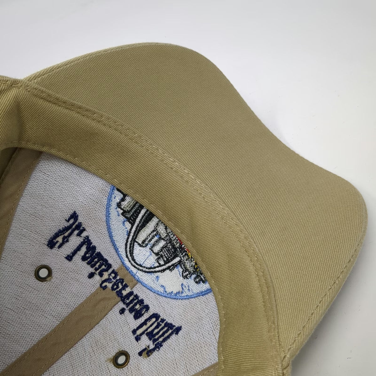 Western Associates Baseball Cap Beige One Size Union Pacific St Louis Team Hat