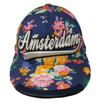 Amsterdam Snapback Hat Multicolor One Size Adjustable Floral Robin Ruth