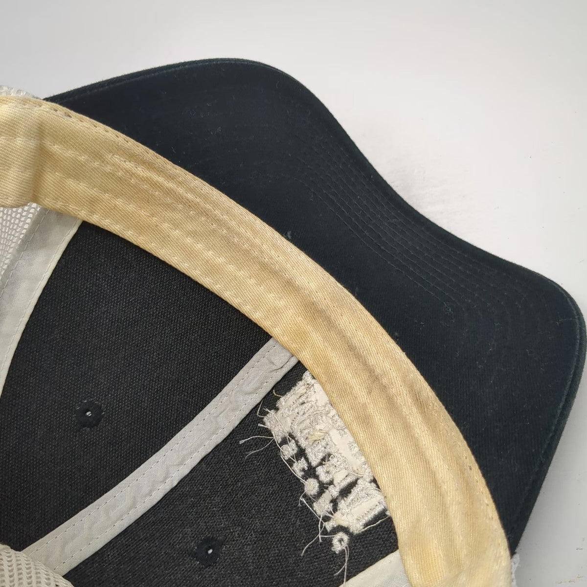 Port Authority Trucker Hat Black White One Size Historic Imperial Juneau Alaska