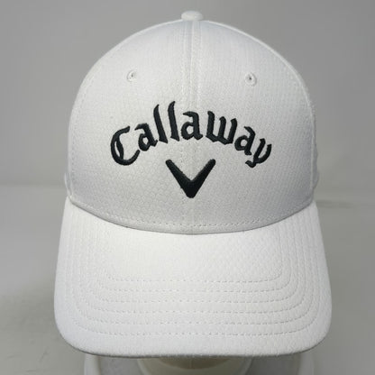 Callaway Baseball Cap White One Size Future Champions Golf Patch Strapback Hat