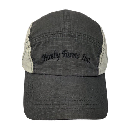 Hanby Farms Inc. Strapback 5 Panel Cap Multicolor One Size Adjustable Head Shot