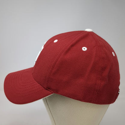 Indiana Hoosiers NCAA Team Pride Cap Red One Size Strapback Embroidered Map Logo