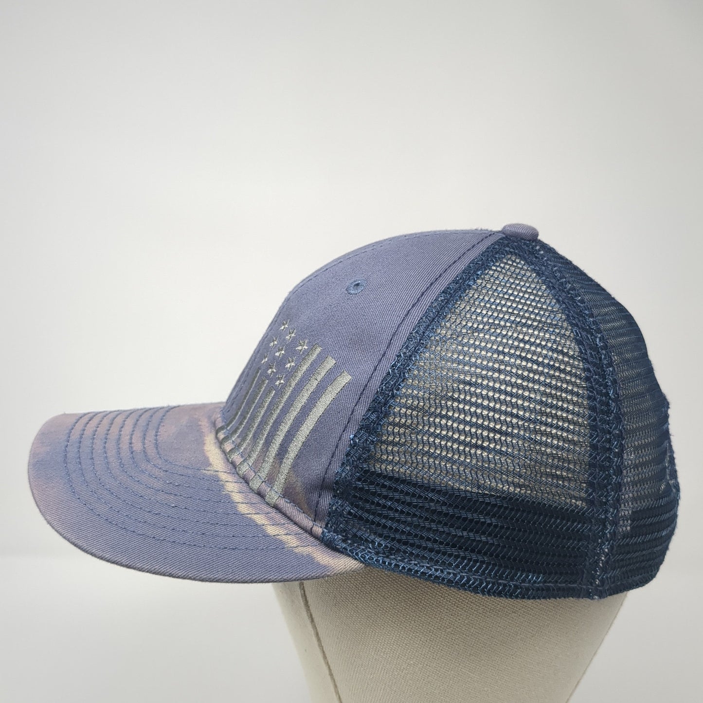 Academy Sports + Outdoors Snapback Trucker Hat Blue One Size Mesh Back