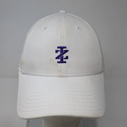 Izod Strapback Baseball Cap White One Size Adjustable Embroidered 6 Panel Otto