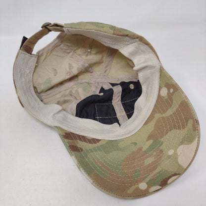 Unbranded Slideback Hat Camouflage OS Adjustable Vented Holes Blank Multicam
