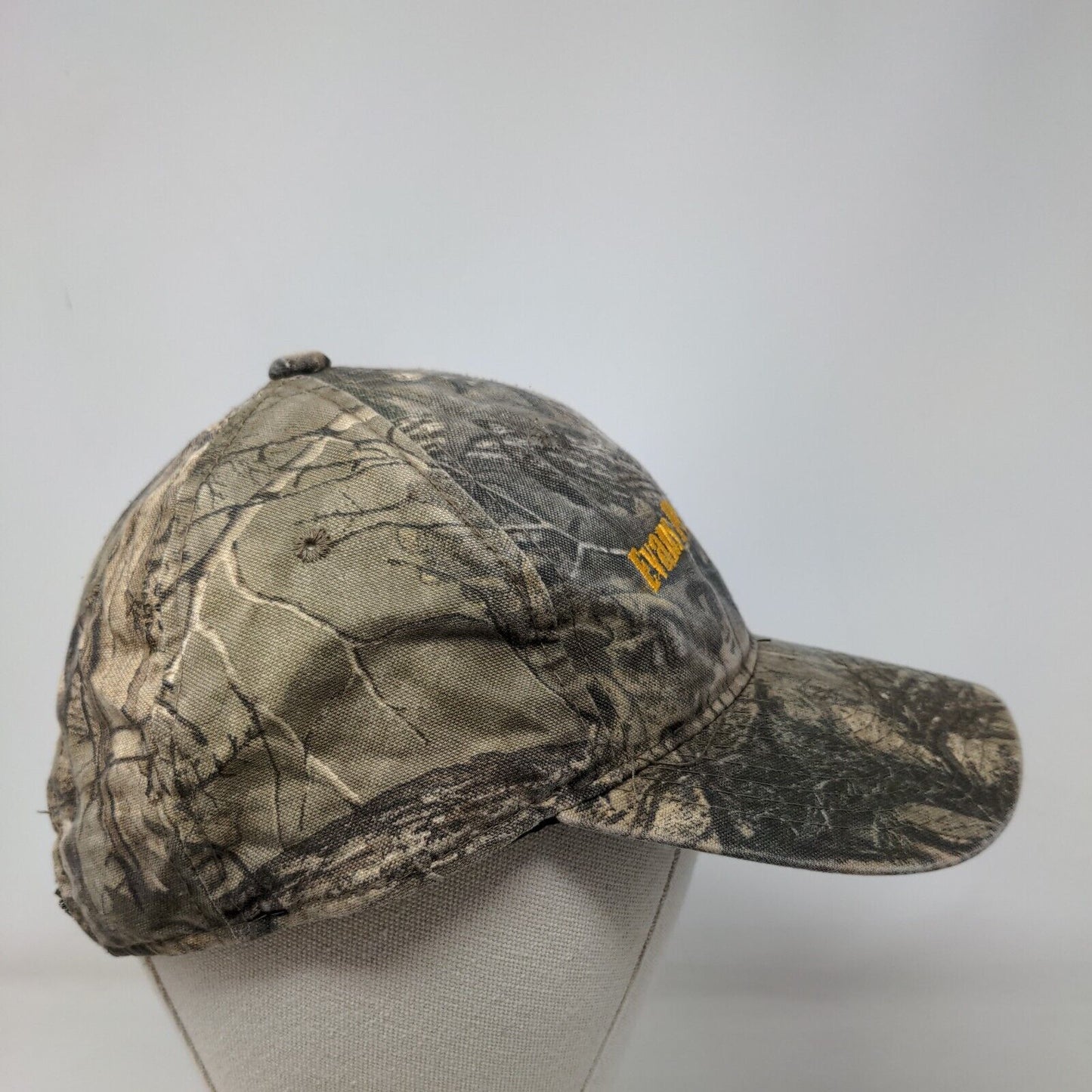 Evans Pro Services Strapback Hat Camouflage OSFM Adjustable Embroidered