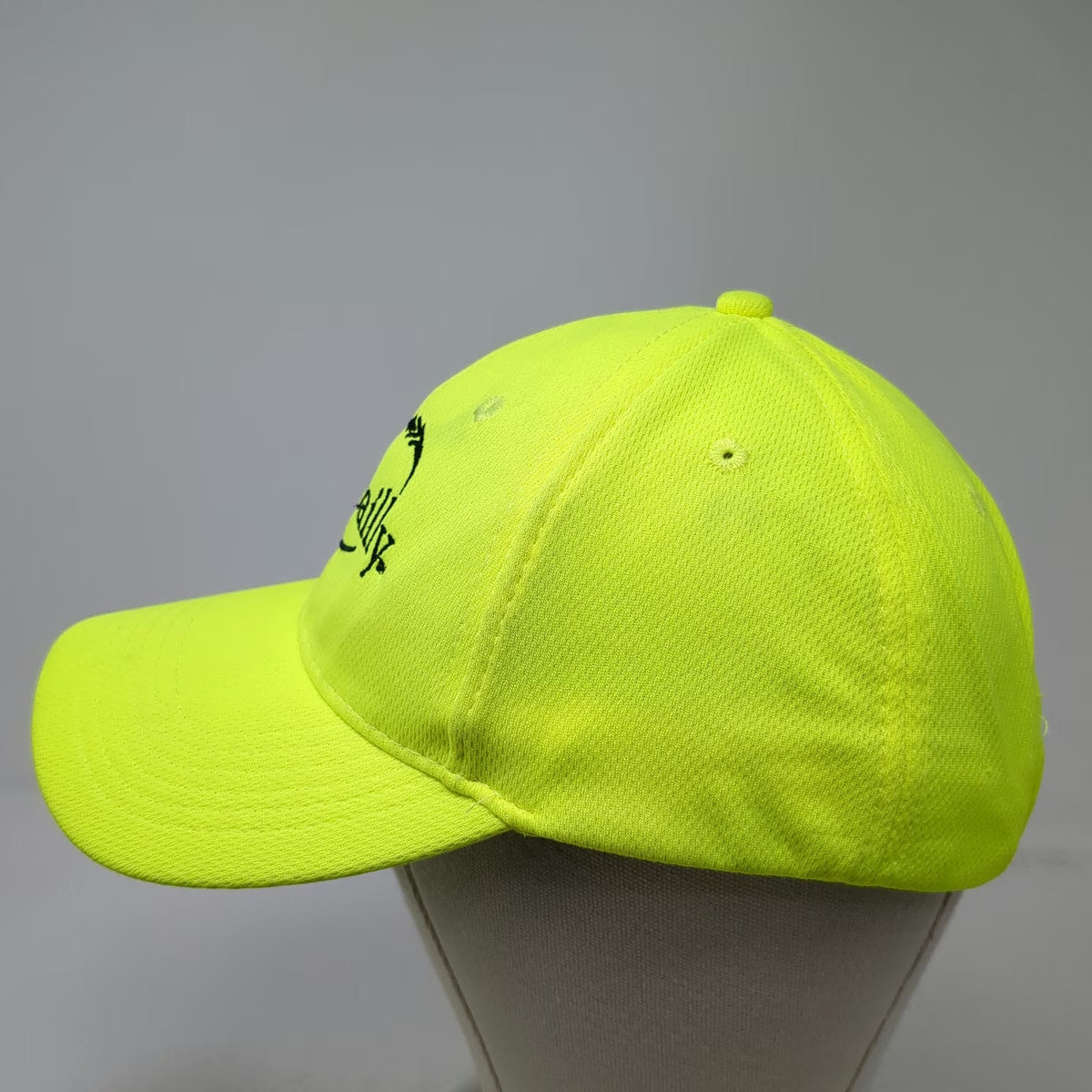 Sport-Tek Baseball Cap Green One Size EideBailly Neon Polyester Strapback Hat