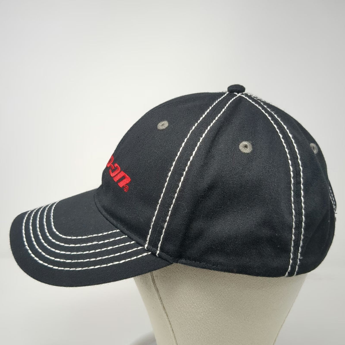 Choko Motorsports Snap-on Baseball Cap Black One Size Steel Series Strapback Hat