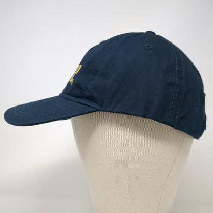 Miller Lite H3 Headwear 5 Panel Blue Hat One Size Gold Logo Strapback Beer Merch